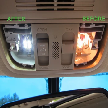 10 buc Becuri Albe LED Pachet de Interior Kit Pentru Ford Explorer 2006 2007 2008 2009 2010 Cupola de lumină de inmatriculare Ford-B-12 1903