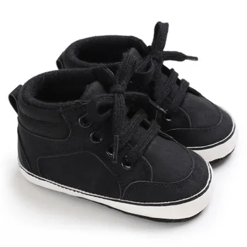 Pantofi pentru copii Nou-născuți Băieți Prima Pietoni copii Mici Copii PU Adidasi 0-18 Luni