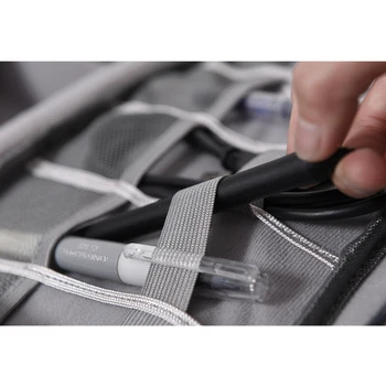 New Travel Bag Cablul Digital Portabil USB Gadget Organizator Încărcător Fire Cosmetice cu Fermoar kit Caz de Călătorie Accesorii Consumabile