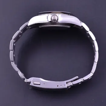 Parnis 40mm watch mens Safir de sticlă japonia Miyota mecanic Automatic mens watch din otel Inoxidabil curea Luminos