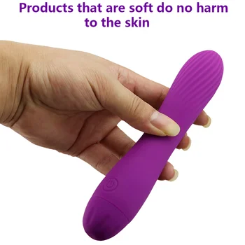 DopaMonkey Silicon Moale Baghetă Magică 10 Viteza Vibrator USB reîncărcabilă Jucarii Sexuale pentru Femei penis artificial Clitoris G spot Stimula Vibrator