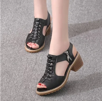 2020 Pantofi De Vara Pentru Femei Sandale De Moda Femeie Pătrat Tocuri Sandale De Doamnelor Pantofi De Damă Sandale Cu Toc