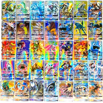 2020 Nou 60/100/200/300 Buc Pokemones card Vmax card GX tag team EX Mega stralucitor carte de Joc de Luptă Carte de Tranzacționare de Jucarie pentru Copii