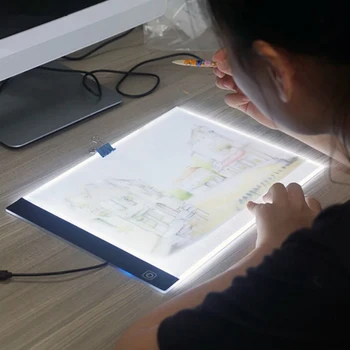 Diamant Schilderen Accesorii caseta de lumina iluminare bord Ultradunne 3.5 mm A4 cu LED Licht Tableta Pad USB Plug de Diamant pictura LED