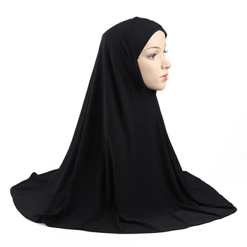 Una Bucata Amira Hijab Simplu Femeile Musulmane De Rugăciune Folie Eșarfă Capac Cap Islamic Turban Văl Niquabs Khimar Arabe Voal Niqab