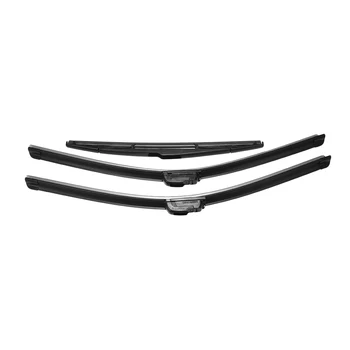 3pcs Fata-Spate, Parbriz lamela Ștergătorului de Parbriz Set pentru Peugeot 206 98-10 Accesorii Auto