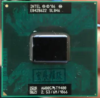 Intel Core 2 Duo T9400 CPU Laptop procesor PGA 478 cpu de lucru în mod corespunzător