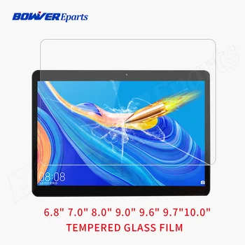 Universal 9H sticlă Călită film pentru 10.1 10.0 9.6 9.0 8.0 7.0 inch comprimat Temperat Pahar Ecran Protector de Film