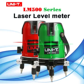 UNITATEA de Roșu/verde cu Laser de Nivel 2/3/5Lines 360 grade Auto - nivelare Cruce roșie linia verde cu Laser de Nivel baterie reîncărcabilă