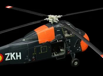 Trompetistul 1:72 Belgian Air Force h-34 elicopter 37011 produs finit model