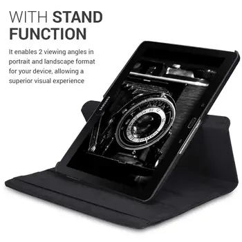 360 de Rotație PU Piele Caz pentru Samsung Galaxy Tab Pro T520 T525 T521 10.1