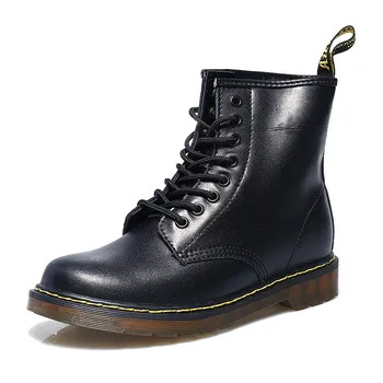 2020 iarna noi plus catifea pentru femei cizme Martin moda casual femei încălțăminte bărbați încălțăminte pentru bărbați Martin cizme din piele de înaltă top cuplu de boot 1945