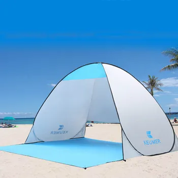 Automat Cort Plaja Protectie UV Pop-Up Cortul de Soare Umbra Copertinei (Rapid de transport maritim Rusia, Israel) KEUMER Călătorie Turistică, Camping, Corturi