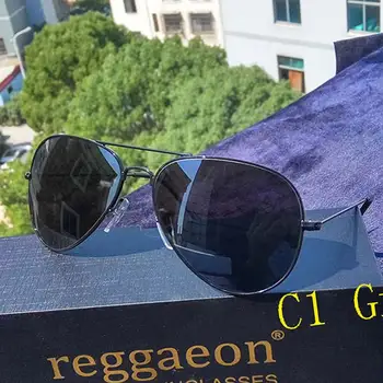 De lux Raggaeon om lentile de Sticlă ochelari de soare pentru femei de Înaltă calitate uv400 Retro design de brand pilot ochelari de soare oglindă Nuante Unisex