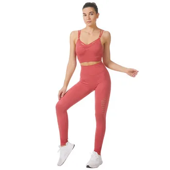 2020 preț scăzut Strâns sexy Ropa Deporte Mujer de Fitness Imbracaminte Femei Yoga Set Set de Fitness Femei 19930
