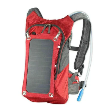 În aer liber, Solar Sport Ciclism Sac de Apă USB de pe Panoul de Încărcător de Bicicletă Hidratare Rucsac pentru Moible Telefon Călătorie Camping Rucsac