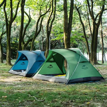 Naturehike 2020 Nou Urs UL2 în aer liber Camping Cort Ultrausor Impermeabil Cort Dublu Pentru 2 Persoane Cort Cu acces Gratuit la Mat