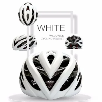 KINGBIKE Biciclete Casca albă Ultraușoare În-mucegai Ciclism Casca Cu Vizor Respirabil MTB Sport biciclete casco ciclismo căști de protecție