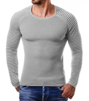 ZOGAA tricotate pulover bărbați îmbrăcăminte 2020 moda cu maneci Lungi O - gât pulover tricotate de sex Masculin epocă pulover Dungi Pulover