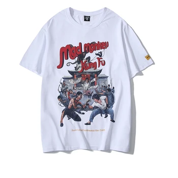 BOLUBAO Moda Nouă Bărbați T-shirt Bumbac Imprimare de sex Masculin Tricouri Desene animate Hip Hop Bărbați Strada Îmbrăcăminte Tee Top
