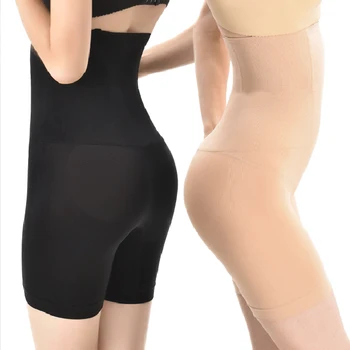Femeile Cu Talie Înaltă Modelarea Chilotei Respirabil Body Shaper Slăbire Burtă Lenjerie Chilot Silicon Bodysuit Stomacul Centura De Slabit 20852