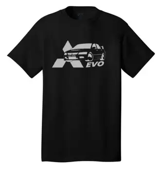 Noua Moda Barbati Tee Tricou Mitsubishi EVO Masina Lancer Evolution 4g63 IX VIII 8 9 tricou Casual de îmbrăcăminte din bumbac tricou