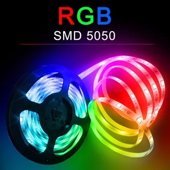 Bluetooth Benzi cu LED-uri 20M Smart LED Strip Lumina RGB 5050 SMD Impermeabil RGB 5M 10M Panglică Bandă 12V DC Control Bluetooth Benzi cu LED-uri
