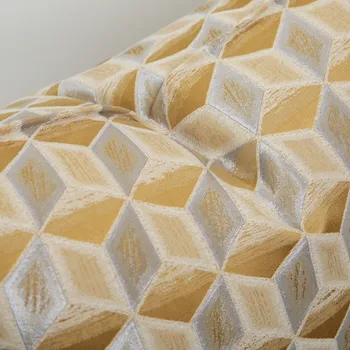 DUNXDECO față de Pernă Perna Decorativa Caz Modern, Simplu 3D Geometric Jacquard Coussin Canapea lenjerie de Pat Scaun Pernă Acoperă