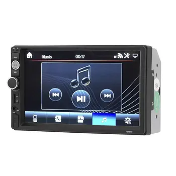 7010B 7 Inch DUBLU MP5 Player Auto 2DIN BT Touch Screen Radio Stereo Multimedia player Sprijin același ecran