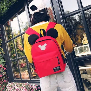 2019 Disney Mickey Rucsac Drăguț Mickey Mouse Geanta Unei Femei Fata De Moda Școală Rucsaci Băiat De Călătorie Sac De Cadouri