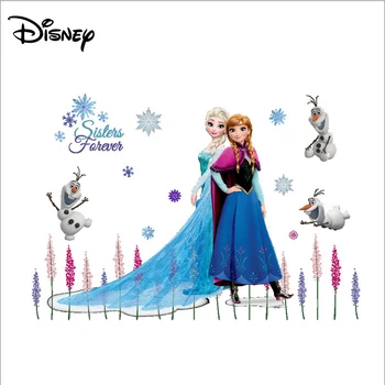 Disney Frozen Dragoste Living Fundal Canapea Decorare Dormitor Copii, Camera De Printesa Autocolant 2142