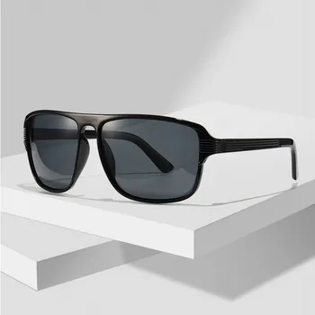 Nouă Bărbați Clasic Pătrat Polarizat ochelari de Soare Ochelari de Protecție Razelor UV400 Ochelari de Soare pentru Femei ochelari de Soare Mari 21896