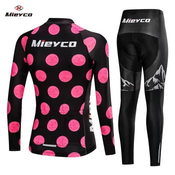 Mieyco Go Pro Bike Femeie Îmbrăcăminte de Biciclete de Munte Ciclism Jersey Set Salopeta Femei Ciclism Salopete Pantaloni Costum Biciclete Mtb Echipa de Haine 2194