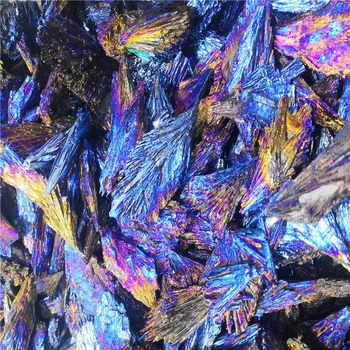 5-10g Albastru Titan Turmalina Neagra Aura Cristal de Cuarț Coada Meserii Decor Pietre Naturale și Minerale