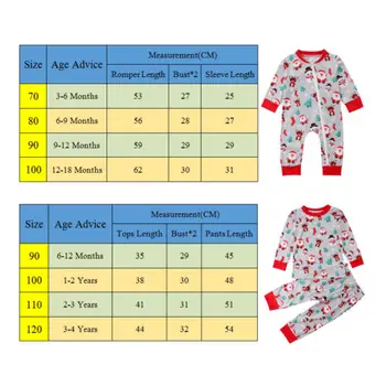 De Crăciun, Familia Haine Copii Baby Girl Xmas Santa Lung Fără Mâneci Romper Topuri Pantaloni De Costum Set Haine