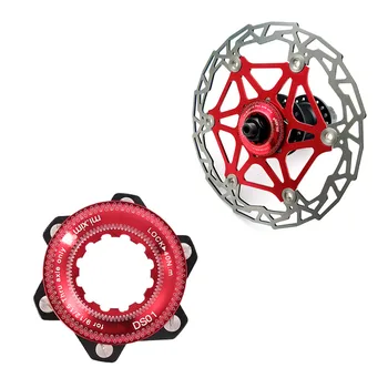 Rotor Adaptor Biciclete Hub de Frână Disc Center Lock Adaptor Frana Disc Portabil Impermeabil Ciclism Elemente pentru 6 Bolt