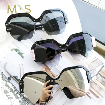 MS 2018 P ochelari de Soare de Brand Designer de ochelari de Soare de Vară, Ochelari de Soare pentru Femei de Moda de Lux Decor Clasic UV400 Ochelari