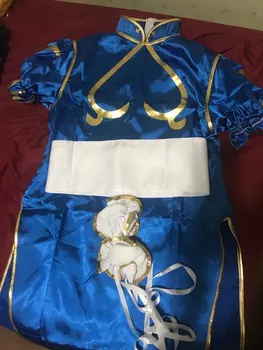 Jocuri Costume Cosplay Sutorito Faita Albastru Cheongsam Dressup Centura De Pălării Pentru Femei Fete Haine De Petrecere 22472