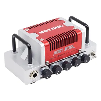 Hotone Nano Moștenirea Atac de Cord Mini 5 Watt Compact Amplificator de Chitara Cap cu 3 Band EQ NLA-3 22656