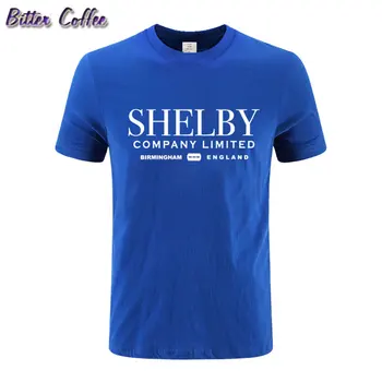 Shelby Company Limited Inspirat de Șepci Imprimate T-Shirt din Bumbac Umor Bărbați Crewneck Tee Shirt
