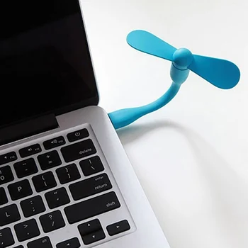Clearance-Elemente de Vânzare Mini Portabil Flexibil USB Ventilator pentru Laptop Power Bank pentru Femei Fata Elevilor Rechizite de Birou