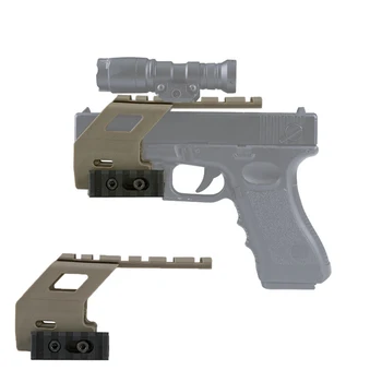 Glock Serie Feroviar Bază de Încărcare Dispozitiv Tactic Pistol de Fotografiere domeniul de Aplicare Muntele Vedere Vânătoare cu Laser de Iluminat Aplicare de Montare pentru Glock 22787