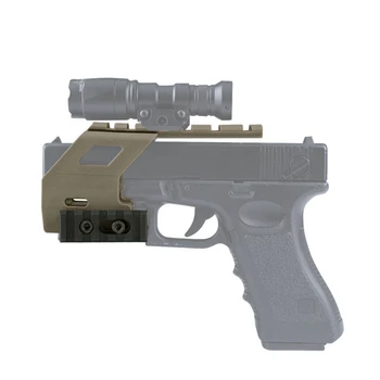 Glock Serie Feroviar Bază de Încărcare Dispozitiv Tactic Pistol de Fotografiere domeniul de Aplicare Muntele Vedere Vânătoare cu Laser de Iluminat Aplicare de Montare pentru Glock