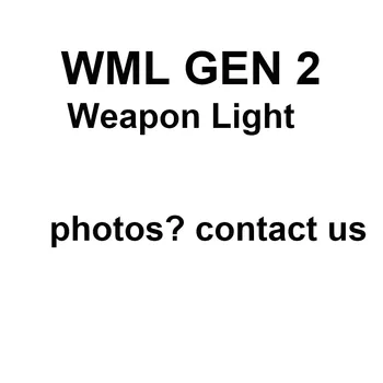 Vânătoare de vedere Tactic Enhanced Edition WML GEN 2 Arme Lumina Iluminator Noapte-Evoluția Lanterna LED Negru