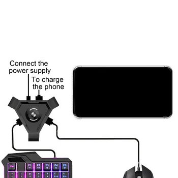 Elisona Bluetooth Wireless Gaming Keyboard Mouse-ul Convertor Adaptor pentru Android, IOS, Telefon, Tableta PUBG Regulile de convietuire Cuțite 23017