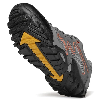 Bărbați în aer liber Alpinism Pantofi Respirabil Pantofi de Funcționare 46 Dimensiune Mare Adidași Confortabil de Mers pe jos Pantofi Casual Barbati Pantofi de Formare 23141