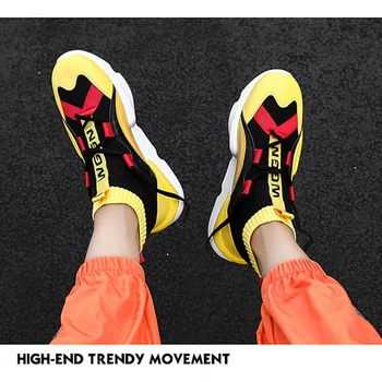 TaoBo Primăvară Pantofi pentru Bărbați Pantofi Toamna de Moda 2020 Nou High-top Șosete Sport Casual High-top Bord Pantofi de Moda Britanic Pantofi