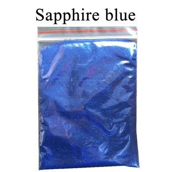 Safir Albastru cu Sclipici Pigment Pulbere de Acoperire Vopsea pe bază de Acril pentru Unghii Vopsea Decor Vopsea Auto de Arte