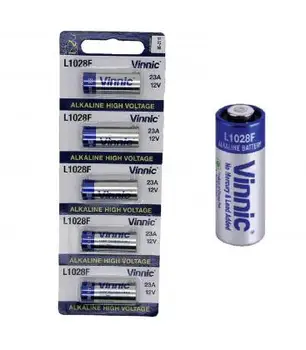 Pilas Vinnic bateria originală Alcalina Special LR23A 12V ro blister 5X Unidades 2352
