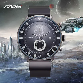 SINOBI Calitate de Top Star Wars Ultra Chronograph Mens Ceasuri de mână din Cauciuc Watchband Masculi Militare de Sport de la Geneva Cuarț Ceas